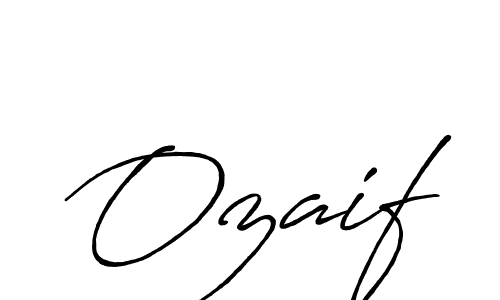 Create a beautiful signature design for name Ozaif. With this signature (Antro_Vectra_Bolder) fonts, you can make a handwritten signature for free. Ozaif signature style 7 images and pictures png