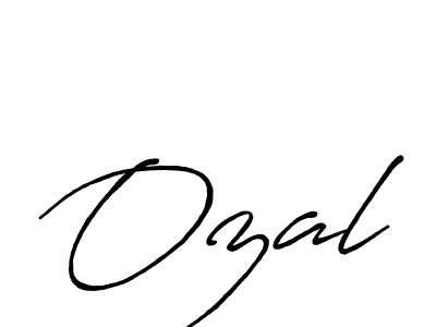 Also we have Ozal name is the best signature style. Create professional handwritten signature collection using Antro_Vectra_Bolder autograph style. Ozal signature style 7 images and pictures png