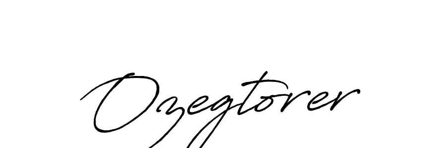 Design your own signature with our free online signature maker. With this signature software, you can create a handwritten (Antro_Vectra_Bolder) signature for name Ozegtorer. Ozegtorer signature style 7 images and pictures png