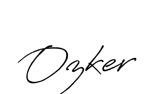 How to Draw Ozker signature style? Antro_Vectra_Bolder is a latest design signature styles for name Ozker. Ozker signature style 7 images and pictures png