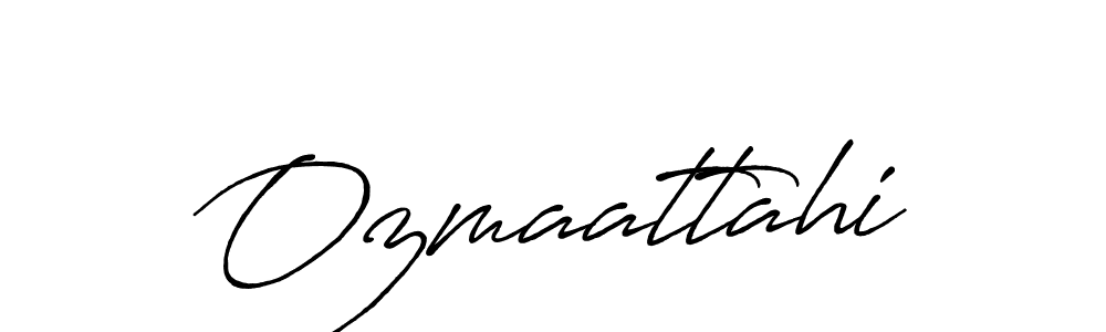 Similarly Antro_Vectra_Bolder is the best handwritten signature design. Signature creator online .You can use it as an online autograph creator for name Ozmaattahi. Ozmaattahi signature style 7 images and pictures png