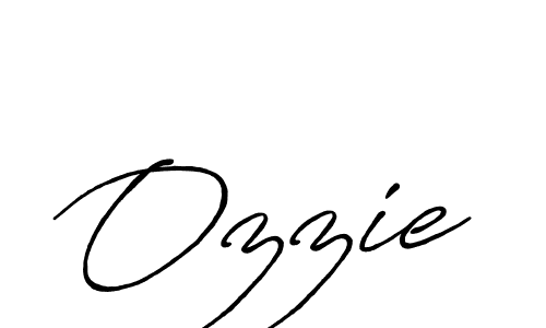 Make a beautiful signature design for name Ozzie. Use this online signature maker to create a handwritten signature for free. Ozzie signature style 7 images and pictures png