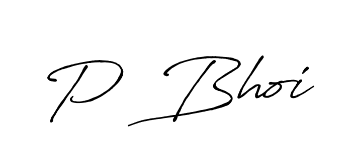 if you are searching for the best signature style for your name P  Bhoi. so please give up your signature search. here we have designed multiple signature styles  using Antro_Vectra_Bolder. P  Bhoi signature style 7 images and pictures png