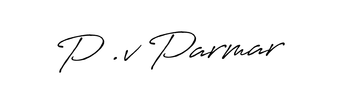 Best and Professional Signature Style for P .v Parmar. Antro_Vectra_Bolder Best Signature Style Collection. P .v Parmar signature style 7 images and pictures png