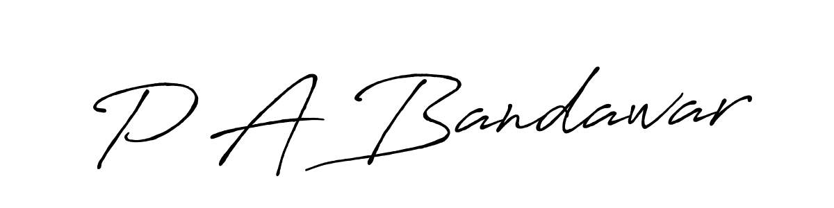 How to Draw P A Bandawar signature style? Antro_Vectra_Bolder is a latest design signature styles for name P A Bandawar. P A Bandawar signature style 7 images and pictures png