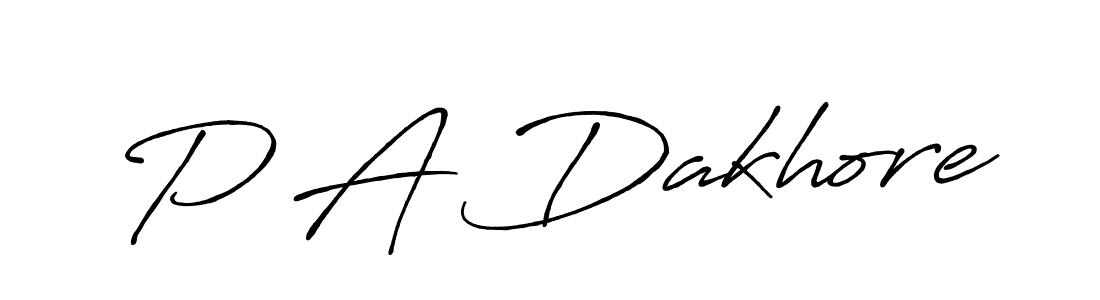 It looks lik you need a new signature style for name P A Dakhore. Design unique handwritten (Antro_Vectra_Bolder) signature with our free signature maker in just a few clicks. P A Dakhore signature style 7 images and pictures png