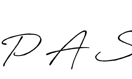 How to make P A S signature? Antro_Vectra_Bolder is a professional autograph style. Create handwritten signature for P A S name. P A S signature style 7 images and pictures png