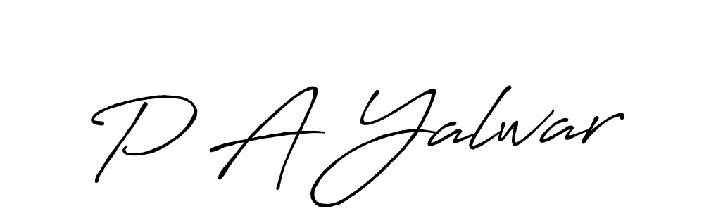 Also You can easily find your signature by using the search form. We will create P A Yalwar name handwritten signature images for you free of cost using Antro_Vectra_Bolder sign style. P A Yalwar signature style 7 images and pictures png