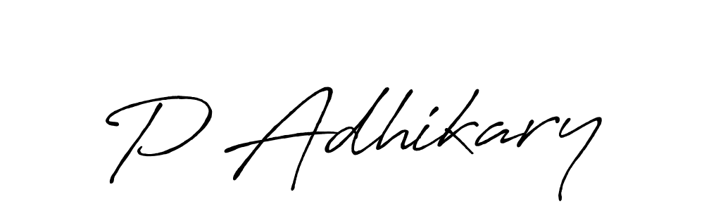 Make a short P Adhikary signature style. Manage your documents anywhere anytime using Antro_Vectra_Bolder. Create and add eSignatures, submit forms, share and send files easily. P Adhikary signature style 7 images and pictures png