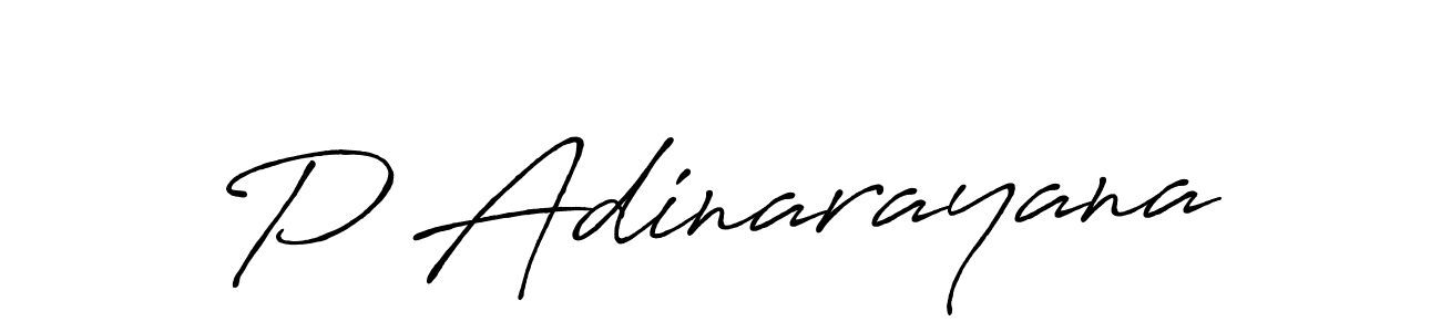 Also You can easily find your signature by using the search form. We will create P Adinarayana name handwritten signature images for you free of cost using Antro_Vectra_Bolder sign style. P Adinarayana signature style 7 images and pictures png