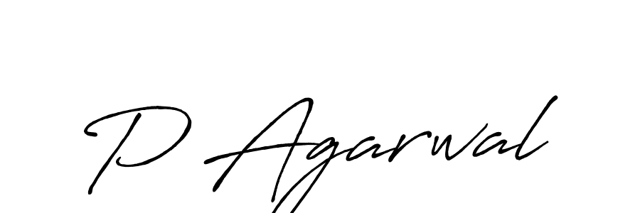 It looks lik you need a new signature style for name P Agarwal. Design unique handwritten (Antro_Vectra_Bolder) signature with our free signature maker in just a few clicks. P Agarwal signature style 7 images and pictures png