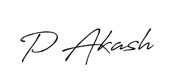 You should practise on your own different ways (Antro_Vectra_Bolder) to write your name (P Akash) in signature. don't let someone else do it for you. P Akash signature style 7 images and pictures png