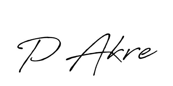 Make a beautiful signature design for name P Akre. Use this online signature maker to create a handwritten signature for free. P Akre signature style 7 images and pictures png