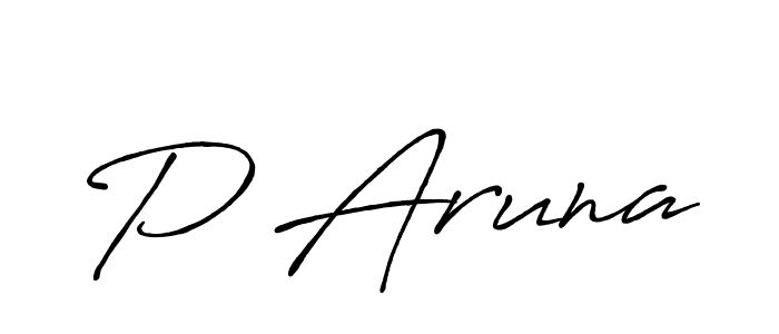 if you are searching for the best signature style for your name P Aruna. so please give up your signature search. here we have designed multiple signature styles  using Antro_Vectra_Bolder. P Aruna signature style 7 images and pictures png