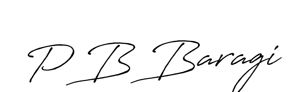 Antro_Vectra_Bolder is a professional signature style that is perfect for those who want to add a touch of class to their signature. It is also a great choice for those who want to make their signature more unique. Get P B Baragi name to fancy signature for free. P B Baragi signature style 7 images and pictures png