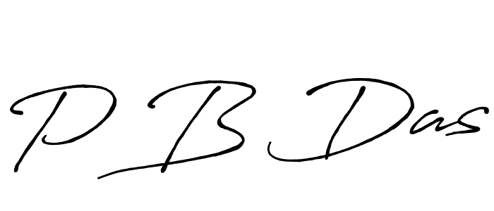 How to make P B Das signature? Antro_Vectra_Bolder is a professional autograph style. Create handwritten signature for P B Das name. P B Das signature style 7 images and pictures png