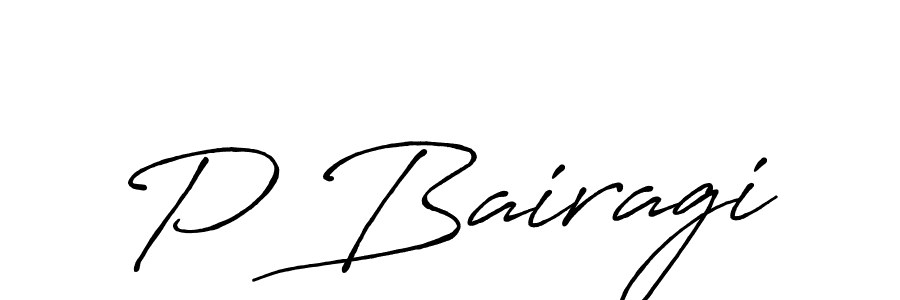 You should practise on your own different ways (Antro_Vectra_Bolder) to write your name (P Bairagi) in signature. don't let someone else do it for you. P Bairagi signature style 7 images and pictures png