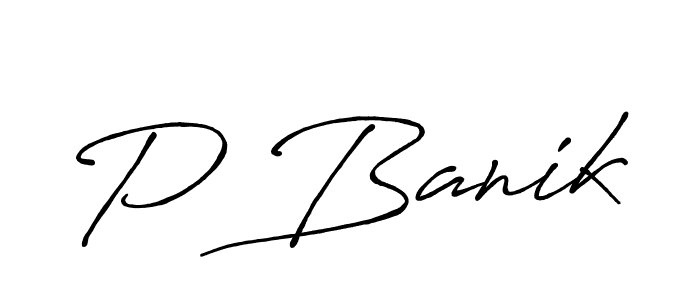 Make a short P Banik signature style. Manage your documents anywhere anytime using Antro_Vectra_Bolder. Create and add eSignatures, submit forms, share and send files easily. P Banik signature style 7 images and pictures png