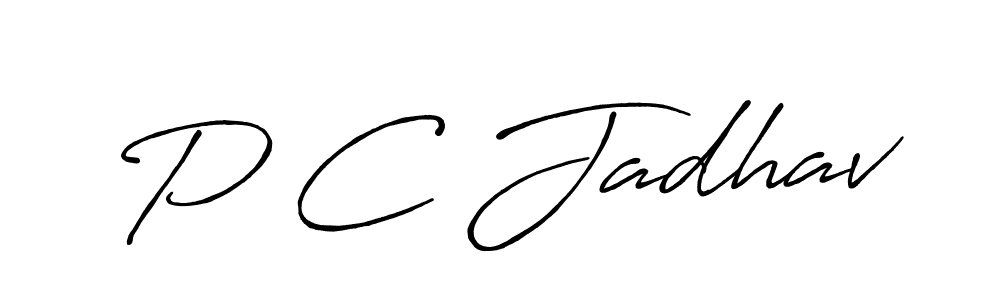 This is the best signature style for the P C Jadhav name. Also you like these signature font (Antro_Vectra_Bolder). Mix name signature. P C Jadhav signature style 7 images and pictures png