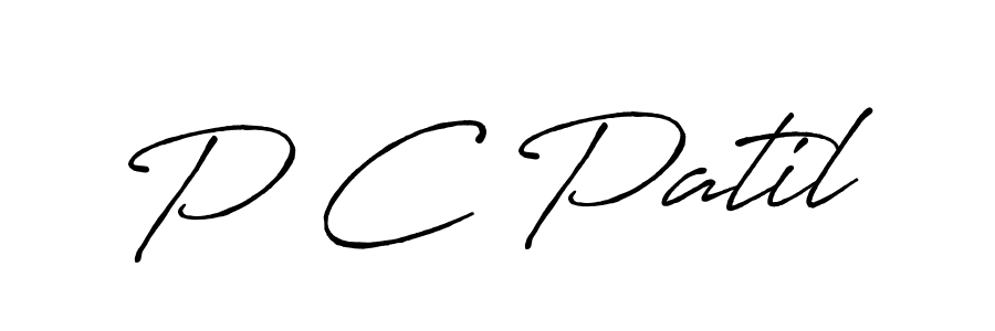 Make a beautiful signature design for name P C Patil. Use this online signature maker to create a handwritten signature for free. P C Patil signature style 7 images and pictures png