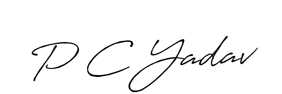 Antro_Vectra_Bolder is a professional signature style that is perfect for those who want to add a touch of class to their signature. It is also a great choice for those who want to make their signature more unique. Get P C Yadav name to fancy signature for free. P C Yadav signature style 7 images and pictures png