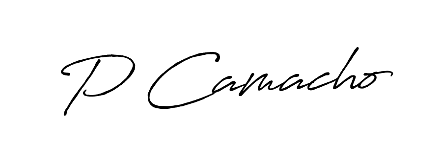 if you are searching for the best signature style for your name P Camacho. so please give up your signature search. here we have designed multiple signature styles  using Antro_Vectra_Bolder. P Camacho signature style 7 images and pictures png
