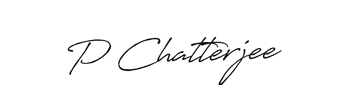 This is the best signature style for the P Chatterjee name. Also you like these signature font (Antro_Vectra_Bolder). Mix name signature. P Chatterjee signature style 7 images and pictures png