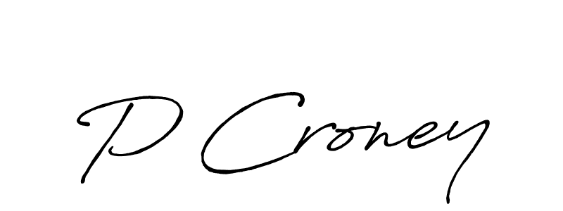 It looks lik you need a new signature style for name P Croney. Design unique handwritten (Antro_Vectra_Bolder) signature with our free signature maker in just a few clicks. P Croney signature style 7 images and pictures png