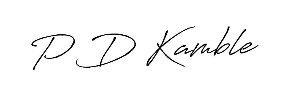 Antro_Vectra_Bolder is a professional signature style that is perfect for those who want to add a touch of class to their signature. It is also a great choice for those who want to make their signature more unique. Get P D Kamble name to fancy signature for free. P D Kamble signature style 7 images and pictures png