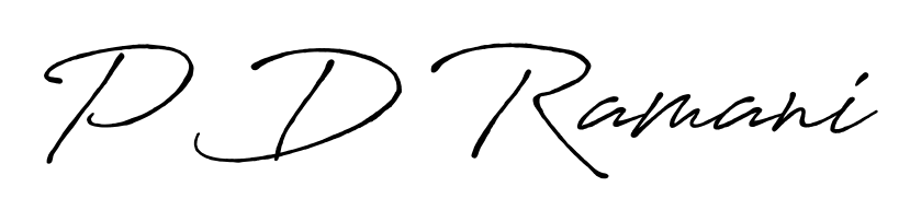 Discover the perfect balance of readability and style for P D Ramani with Antro_Vectra_Bolder font. Create your dream signature today. P D Ramani signature style 7 images and pictures png