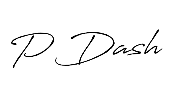 Once you've used our free online signature maker to create your best signature Antro_Vectra_Bolder style, it's time to enjoy all of the benefits that P Dash name signing documents. P Dash signature style 7 images and pictures png