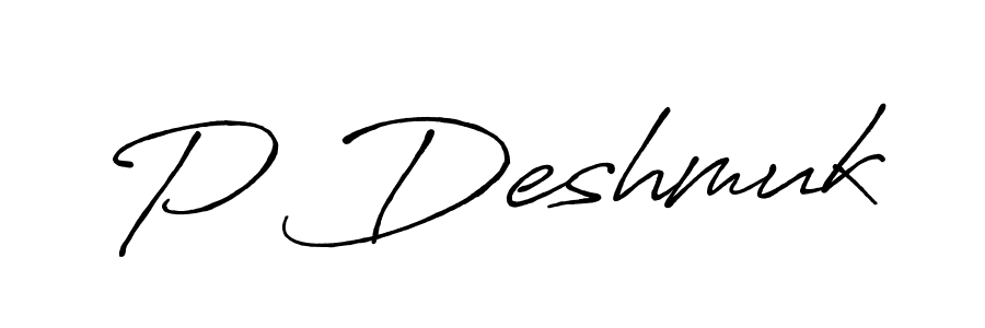 Once you've used our free online signature maker to create your best signature Antro_Vectra_Bolder style, it's time to enjoy all of the benefits that P Deshmuk name signing documents. P Deshmuk signature style 7 images and pictures png