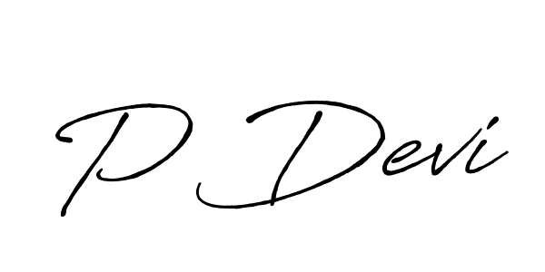 Also You can easily find your signature by using the search form. We will create P Devi name handwritten signature images for you free of cost using Antro_Vectra_Bolder sign style. P Devi signature style 7 images and pictures png