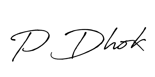 Antro_Vectra_Bolder is a professional signature style that is perfect for those who want to add a touch of class to their signature. It is also a great choice for those who want to make their signature more unique. Get P Dhok name to fancy signature for free. P Dhok signature style 7 images and pictures png