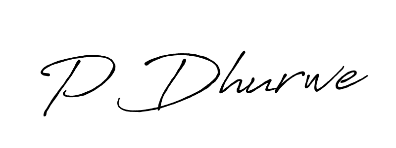 How to Draw P Dhurwe signature style? Antro_Vectra_Bolder is a latest design signature styles for name P Dhurwe. P Dhurwe signature style 7 images and pictures png