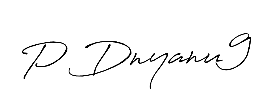 Design your own signature with our free online signature maker. With this signature software, you can create a handwritten (Antro_Vectra_Bolder) signature for name P Dnyanu9. P Dnyanu9 signature style 7 images and pictures png