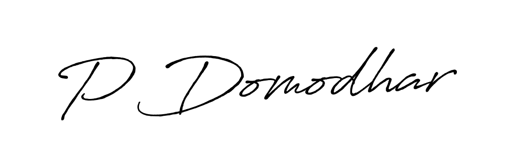 Also You can easily find your signature by using the search form. We will create P Domodhar name handwritten signature images for you free of cost using Antro_Vectra_Bolder sign style. P Domodhar signature style 7 images and pictures png