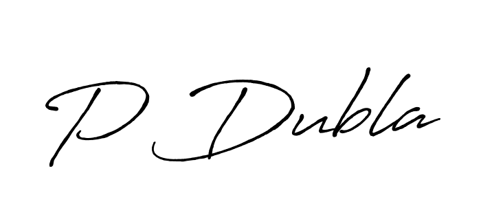 Similarly Antro_Vectra_Bolder is the best handwritten signature design. Signature creator online .You can use it as an online autograph creator for name P Dubla. P Dubla signature style 7 images and pictures png