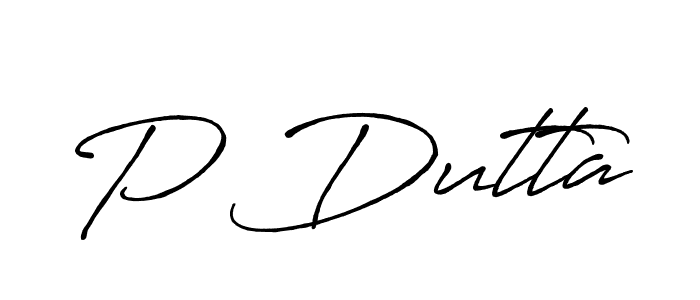 if you are searching for the best signature style for your name P Dutta. so please give up your signature search. here we have designed multiple signature styles  using Antro_Vectra_Bolder. P Dutta signature style 7 images and pictures png
