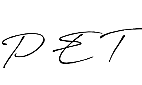 You should practise on your own different ways (Antro_Vectra_Bolder) to write your name (P E T) in signature. don't let someone else do it for you. P E T signature style 7 images and pictures png