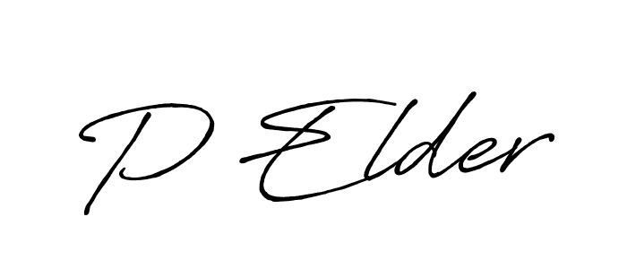 This is the best signature style for the P Elder name. Also you like these signature font (Antro_Vectra_Bolder). Mix name signature. P Elder signature style 7 images and pictures png