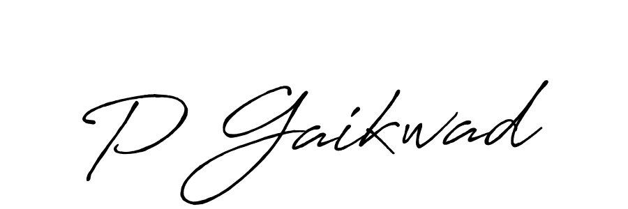 Make a beautiful signature design for name P Gaikwad. Use this online signature maker to create a handwritten signature for free. P Gaikwad signature style 7 images and pictures png