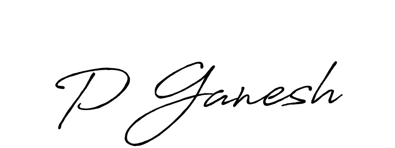 You should practise on your own different ways (Antro_Vectra_Bolder) to write your name (P Ganesh) in signature. don't let someone else do it for you. P Ganesh signature style 7 images and pictures png