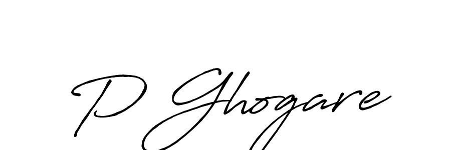 Best and Professional Signature Style for P Ghogare. Antro_Vectra_Bolder Best Signature Style Collection. P Ghogare signature style 7 images and pictures png
