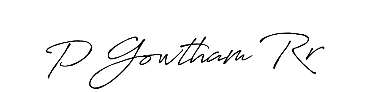 Make a beautiful signature design for name P Gowtham Rr. Use this online signature maker to create a handwritten signature for free. P Gowtham Rr signature style 7 images and pictures png