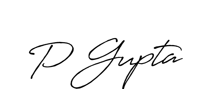 if you are searching for the best signature style for your name P Gupta. so please give up your signature search. here we have designed multiple signature styles  using Antro_Vectra_Bolder. P Gupta signature style 7 images and pictures png