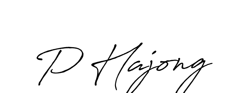 Make a beautiful signature design for name P Hajong. Use this online signature maker to create a handwritten signature for free. P Hajong signature style 7 images and pictures png