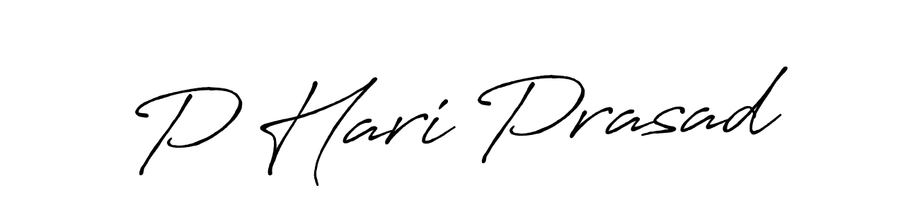 It looks lik you need a new signature style for name P Hari Prasad. Design unique handwritten (Antro_Vectra_Bolder) signature with our free signature maker in just a few clicks. P Hari Prasad signature style 7 images and pictures png