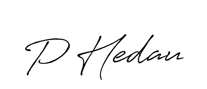 Best and Professional Signature Style for P Hedau. Antro_Vectra_Bolder Best Signature Style Collection. P Hedau signature style 7 images and pictures png