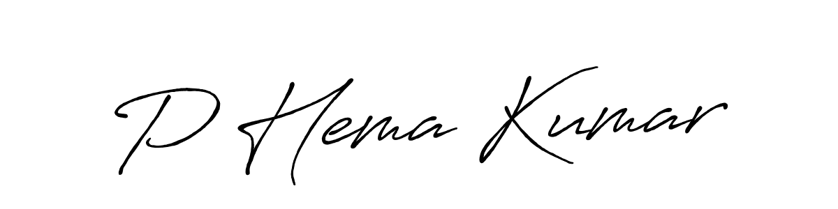 It looks lik you need a new signature style for name P Hema Kumar. Design unique handwritten (Antro_Vectra_Bolder) signature with our free signature maker in just a few clicks. P Hema Kumar signature style 7 images and pictures png